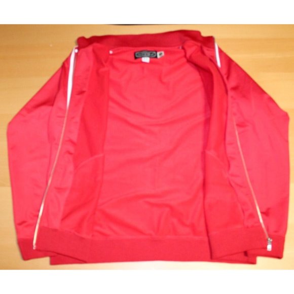 NHL Hockey Vintage Detroit Red Wings Full Zip Track Jacket Medium CCM - Picture 6 of 10